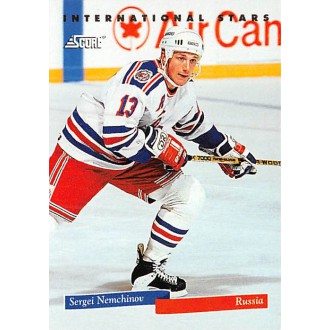 Insertní karty - Nemchinov Sergei - 1993-94 Score Canadian International Stars No.16