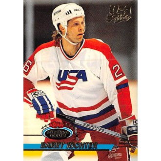 Insertní karty - Richter Barry - 1993-94 Stadium Club Team USA No.19