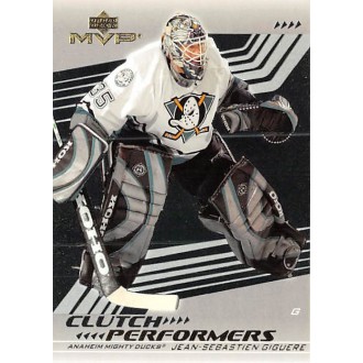 Insertní karty - Giguere Jean-Sebastien - 2003-04 MVP Clutch Performers No.CP5
