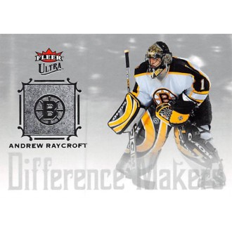 Insertní karty - Raycroft Andrew - 2005-06 Ultra Difference Makers No.DM12
