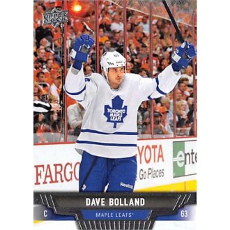Řadové karty - Bolland Dave - 2013-14 Upper Deck No.377