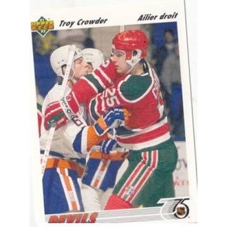 Řadové karty - Crowder Troy - 1991-92 Upper Deck French No.342