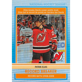Insertní karty - Eliáš Patrik - 2009-10 O-Pee-Chee Record Breakers No.RB4