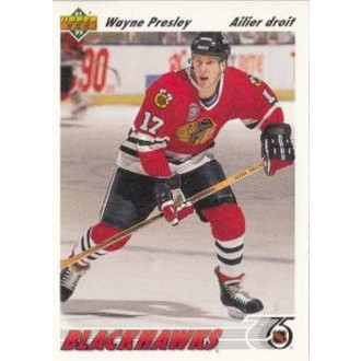 Řadové karty - Presley Wayne - 1991-92 Upper Deck French No.371