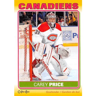 Insertní karty - Price Carey - 2012-13 O-Pee-Chee Stickers No.S56