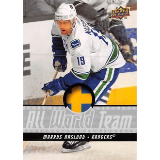 Insertní karty - Naslund Markus - 2008-09 Upper Deck All-World Team No.AWT20