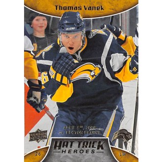 Insertní karty - Vanek Thomas - 2008-09 Upper Deck Hat Trick Heroes No.HT5