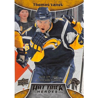 Insertní karty - Vanek Thomas - 2008-09 Upper Deck Hat Trick Heroes No.HT5