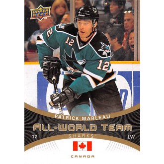 Insertní karty - Marleau Patrick - 2010-11 Upper Deck All World Team No.AW3