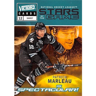 Insertní karty - Marleau Patrick - 2009-10 Victory Stars of the Game No.SG31