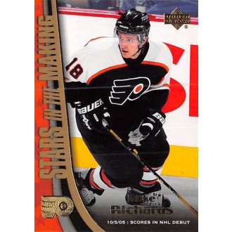Insertní karty - Richards Mike - 2005-06 Upper Deck Stars in the Making No.SM12