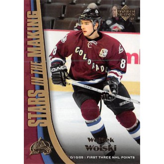 Insertní karty - Wolski Wojtek - 2005-06 Upper Deck Stars in the Making No.SM14