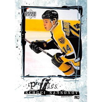 Insertní karty - Samsonov Sergei - 1998-99 Upper Deck Profiles No.P13