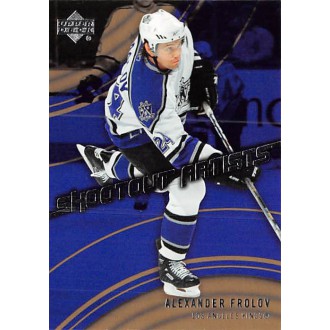 Insertní karty - Frolov Alexander - 2006-07 Upper Deck Shootout Artists No.SA8