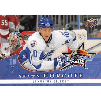 Insertní karty - Horcoff Shawn - 2008-09 Upper Deck All-Stars No.AS10