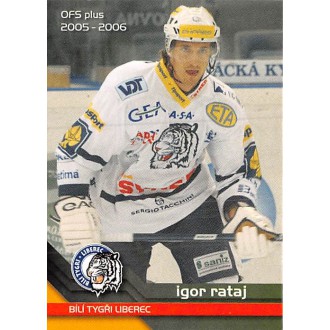 Extraliga OFS - Rataj Igor - 2005-06 OFS No.17
