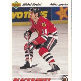 Řadové karty - Goulet Michel - 1991-92 Upper Deck French No.374