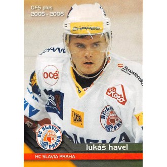 Extraliga OFS - Havel Lukáš - 2005-06 OFS No.53