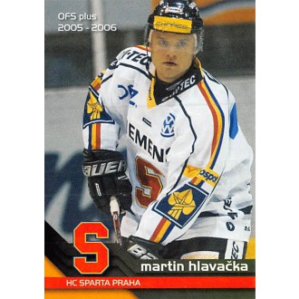 Extraliga OFS - Hlavačka Martin - 2005-06 OFS No.72