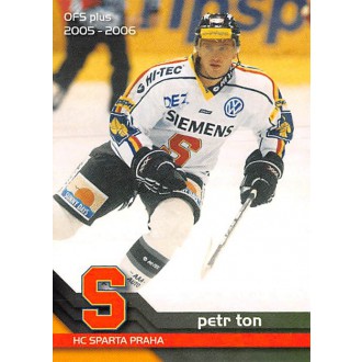 Extraliga OFS - Ton Petr - 2005-06 OFS No.80