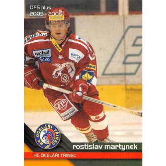 Extraliga OFS - Martynek Rostislav - 2005-06 OFS No.89
