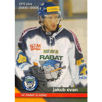 Extraliga OFS - Evan Jakub - 2005-06 OFS No.108