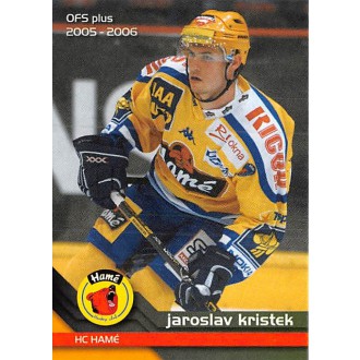 Extraliga OFS - Kristek Jaroslav - 2005-06 OFS No.135