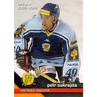 Extraliga OFS - Sakrajda Petr - 2005-06 OFS No.205