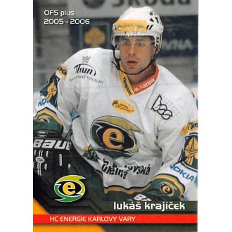 Extraliga OFS - Krajíček Lukáš - 2005-06 OFS No.272