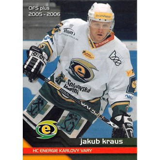 Extraliga OFS - Kraus Jakub - 2005-06 OFS No.273