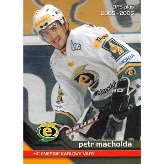 Extraliga OFS - Macholda Petr - 2005-06 OFS No.275