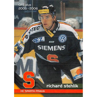 Extraliga OFS - Stehlík Richard - 2005-06 OFS No.312