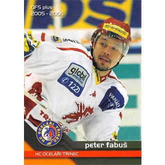 Extraliga OFS - Fabuš Peter - 2005-06 OFS No.318