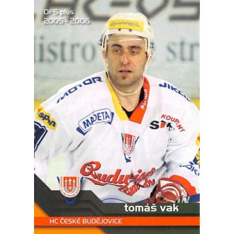 Extraliga OFS - Vak Tomáš - 2005-06 OFS No.332