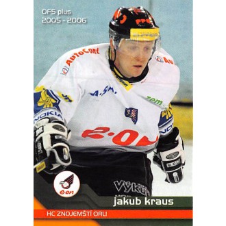 Extraliga OFS - Kraus Jakub - 2005-06 OFS No.333