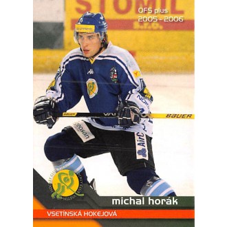 Extraliga OFS - Horák Michal - 2005-06 OFS No.341