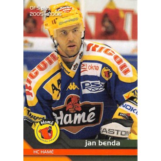 Extraliga OFS - Benda Jan - 2005-06 OFS No.353