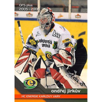 Extraliga OFS - Jirkův Ondřej - 2005-06 OFS No.380