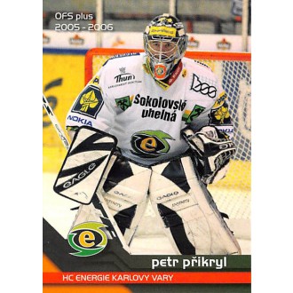 Extraliga OFS - Přikryl Petr - 2005-06 OFS No.383