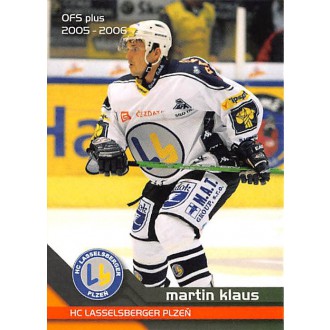 Extraliga OFS - Klaus Martin - 2005-06 OFS No.386