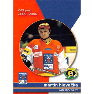 Extraliga OFS - Hlavačka Martin - 2005-06 OFS Utkání Hvězd No.CS5