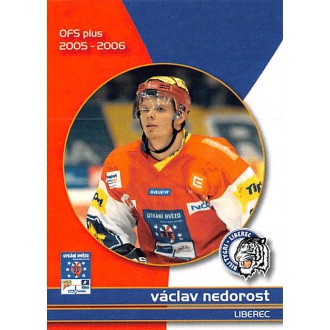 Extraliga OFS - Nedorost Václav - 2005-06 OFS Utkání Hvězd No.CS12