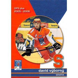 Extraliga OFS - Výborný David - 2005-06 OFS Utkání Hvězd No.CS14