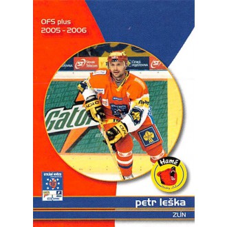 Extraliga OFS - Leška Petr - 2005-06 OFS Utkání Hvězd No.CS15