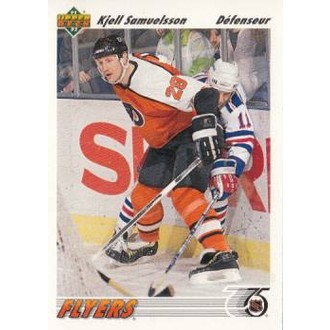 Řadové karty - Samuelsson Kjell - 1991-92 Upper Deck French No.396