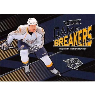Insertní karty - Hornqvist Patric - 2010-11 Victory Game Breakers No.GB-PH