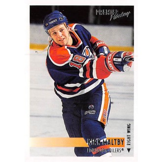 Řadové karty - Maltby Kirk - 1994-95 OPC Premier No.72