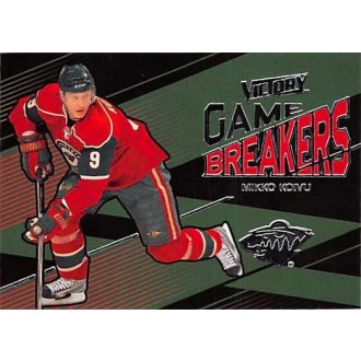 Insertní karty - Koivu Mikko - 2010-11 Victory Game Breakers No.GB-MK