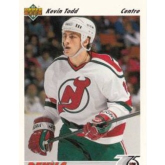 Řadové karty - Todd Kevin - 1991-92 Upper Deck French No.401