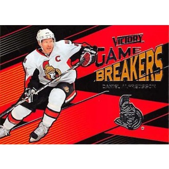 Insertní karty - Alfredsson Daniel - 2010-11 Victory Game Breakers No.GB-DA